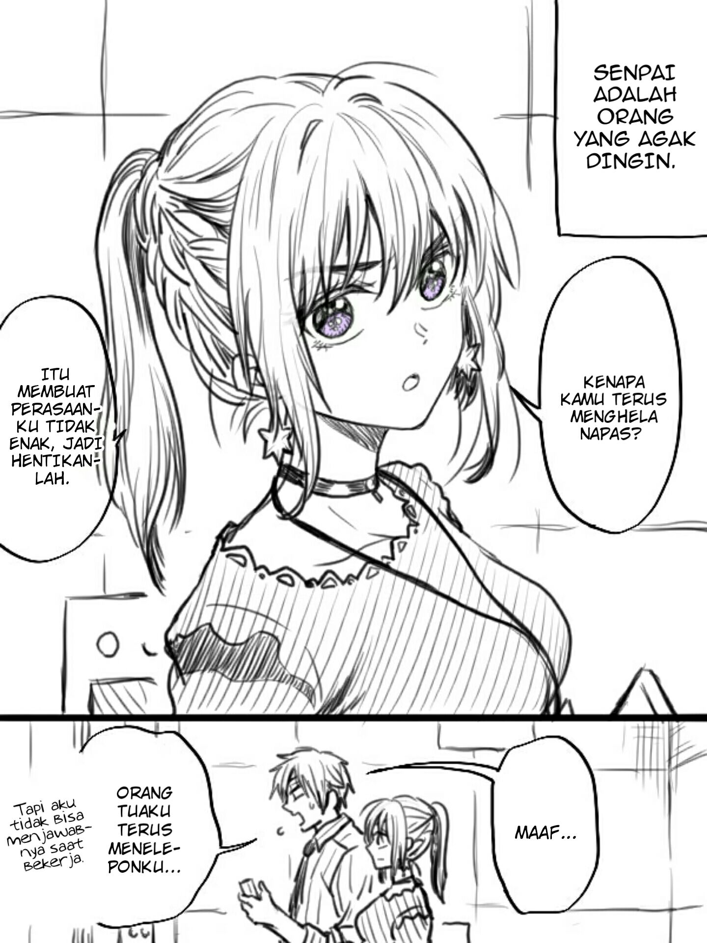 Awkward Senpai Chapter 33 Gambar 1